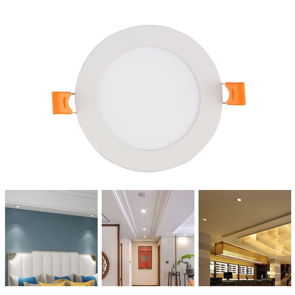 waterproof IP44 3w 6w 9w 12w 18w 24w flat led panel lamp recessed round ultra thin slim led ceiling panel light (1)